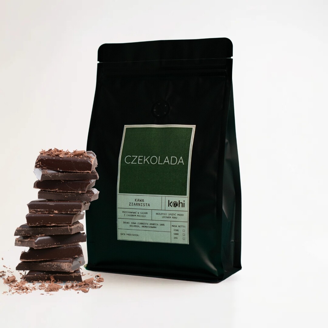 Káva Chutná Zrnková Čokoláda 1000 g Kohi Čokoládová
