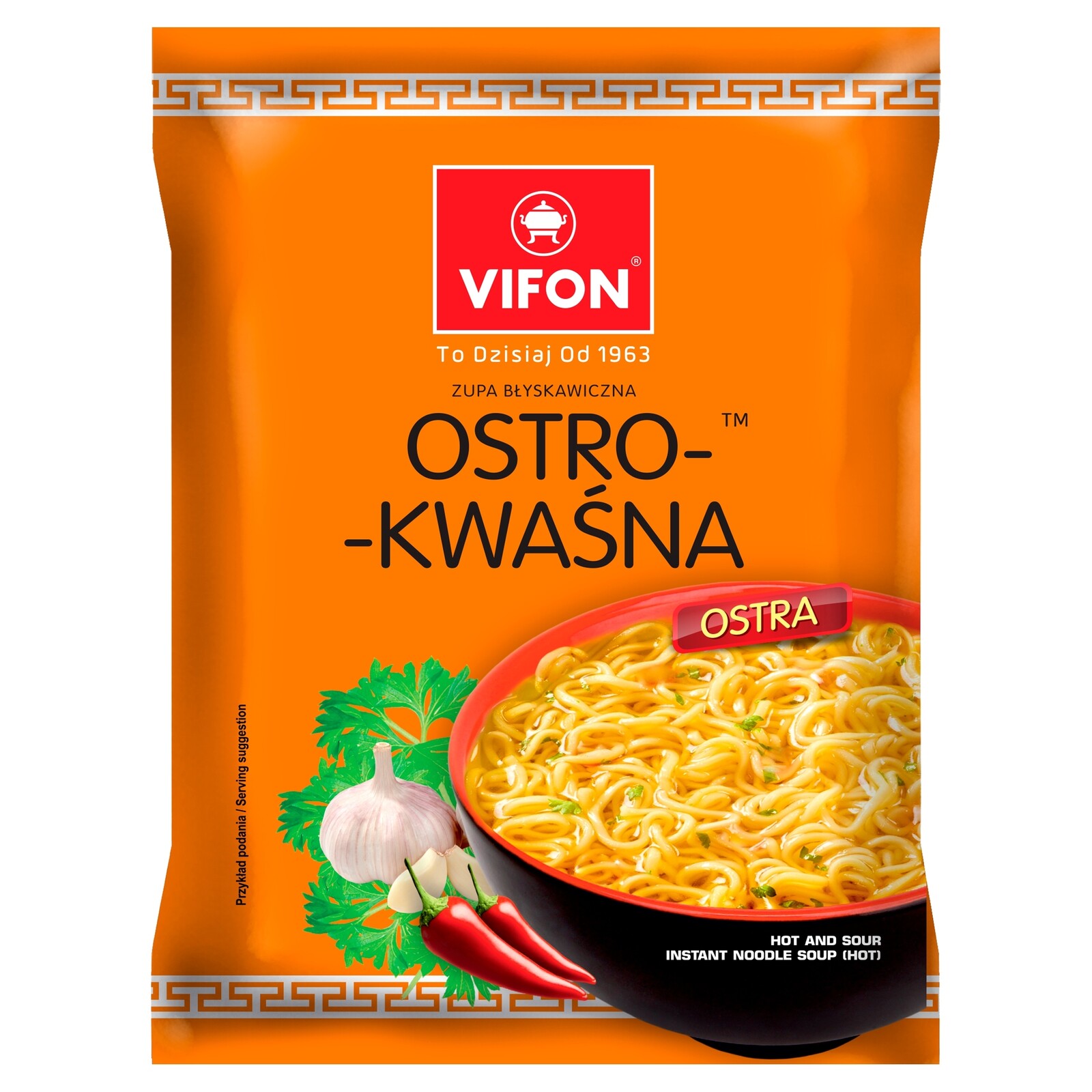 17 x Vifon Ostrokyselá instantní polévka 70 g
