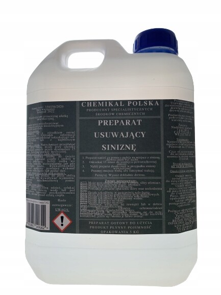 Odstraňování skvrn/bělení dřeva Výrobce. Sinizny