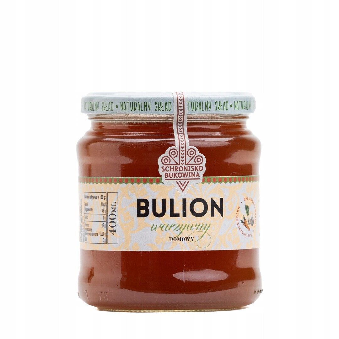 6 x Zeleninový vývar 400 ml – Schronisko Bukowina