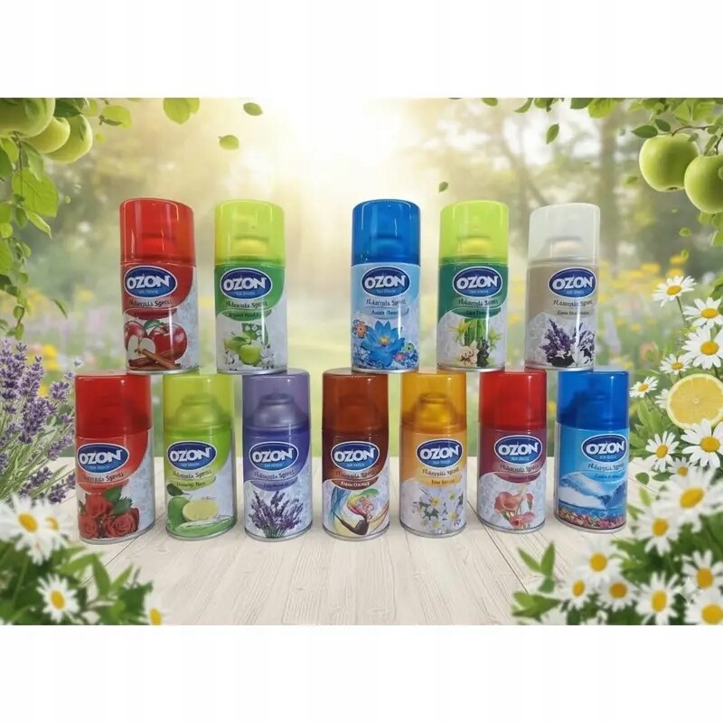 Ozon sprej aerosolový mix vůní 12* 260 ml