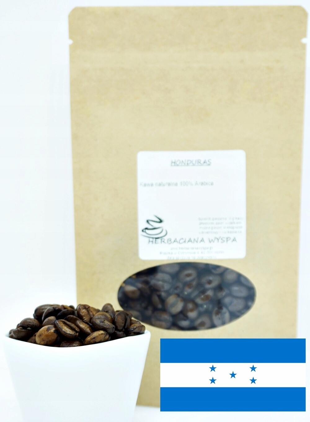 Káva Honduras Bio 500 g zrnková-meleme