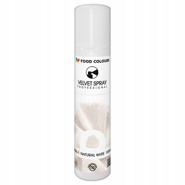 Velvet Semišový Sprej Barvivo 100ml Natural White Bílý V44b-1