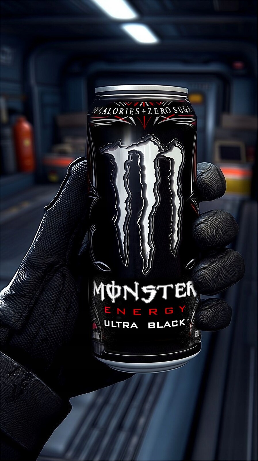 Monster Ultra Black 12ks x 500ml