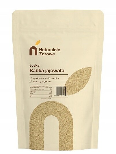 Jitrocel vejčitý slupka 500 g Naturalnie Zdrowe