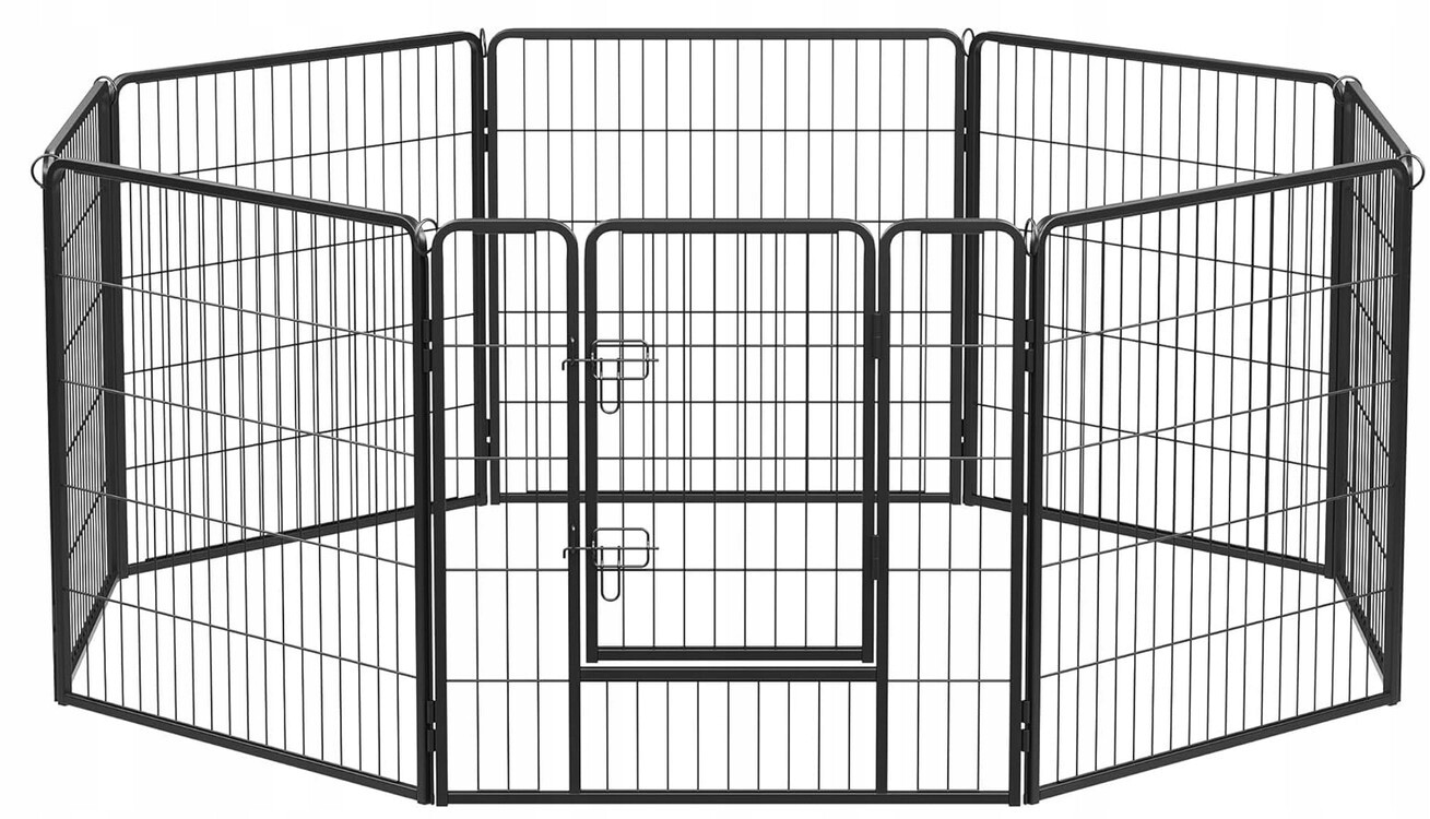 Kotec Zahrada Výběh Pro Psa Kočku králíka Feandrea 160x160x60 Kov Ocel X