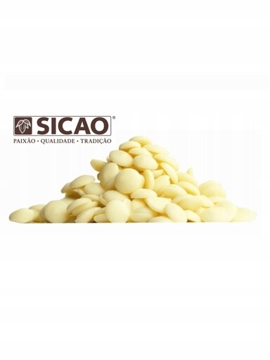 Čokoláda bílá Sicao 28% 2,5 kg