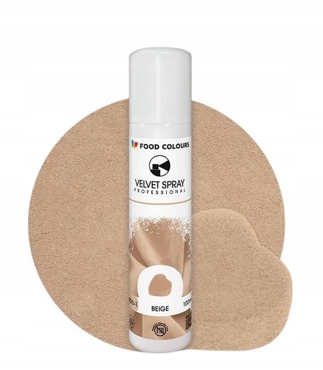 Velvet Semišový Sprej Barvivo 100ml Beige Béžový V42b-1