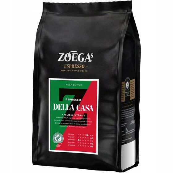Káva Zoega's Della Casa Espresso 450 g. Švédsko
