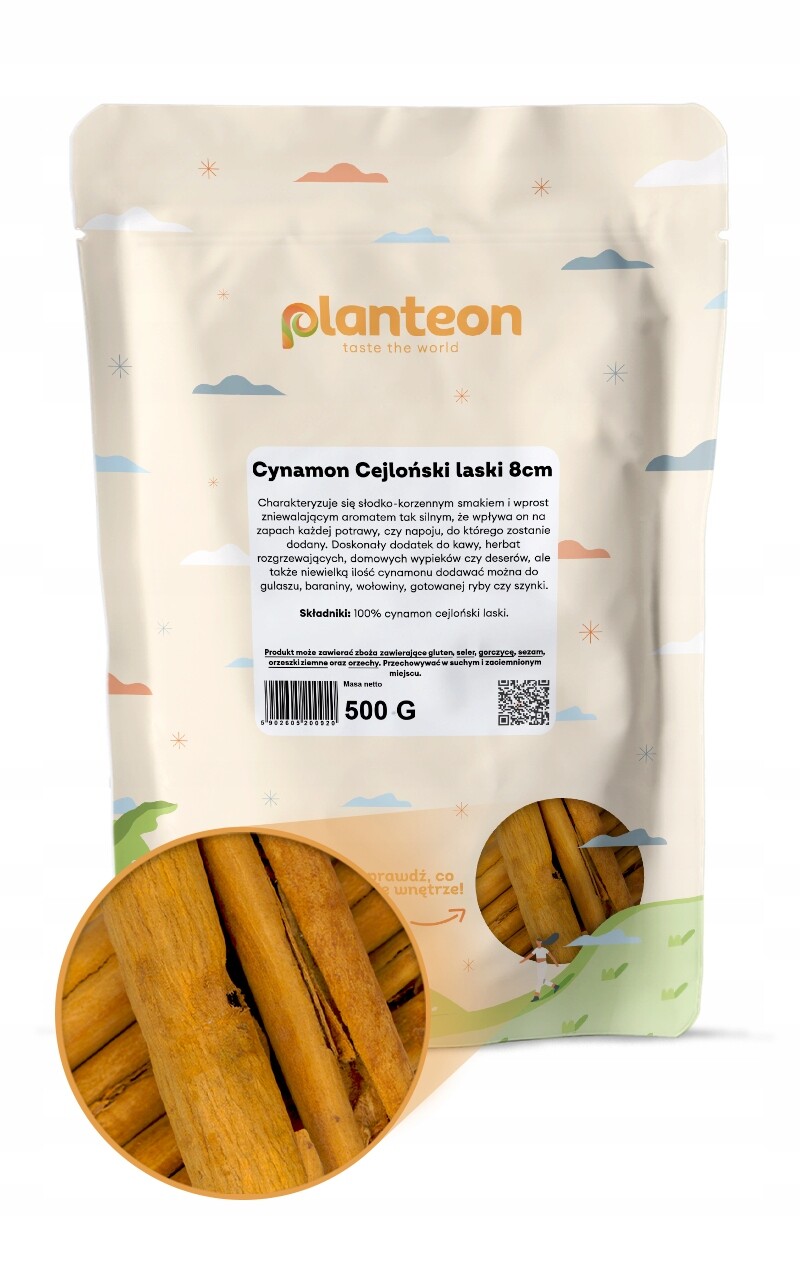 Skořice Cejlonská 8cm Srí Lanka 500g z ostrova Cejlon Asie SriLanka