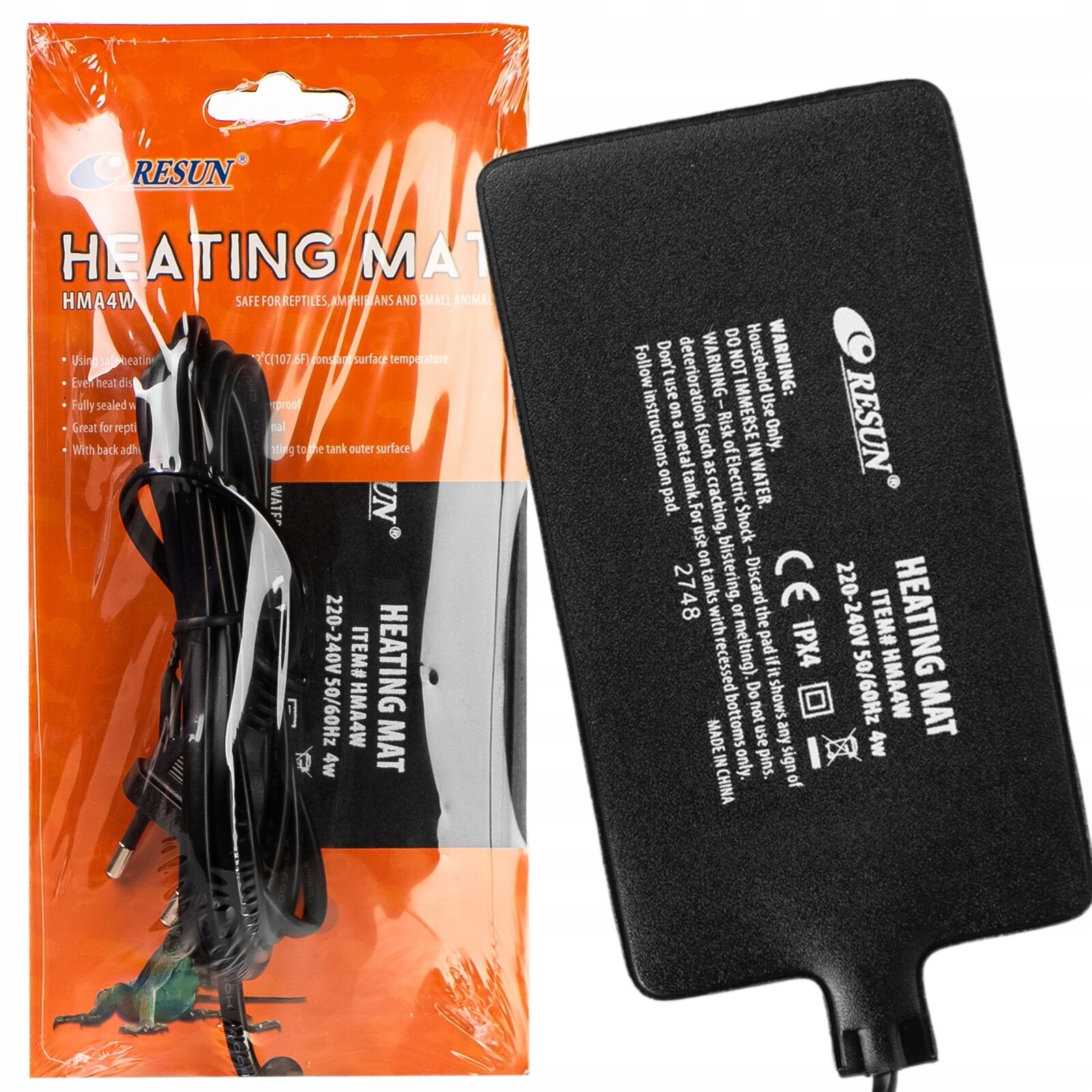 Resun Topná Podložka 4W Vyhřívací Podložka Pvc 10x17cm