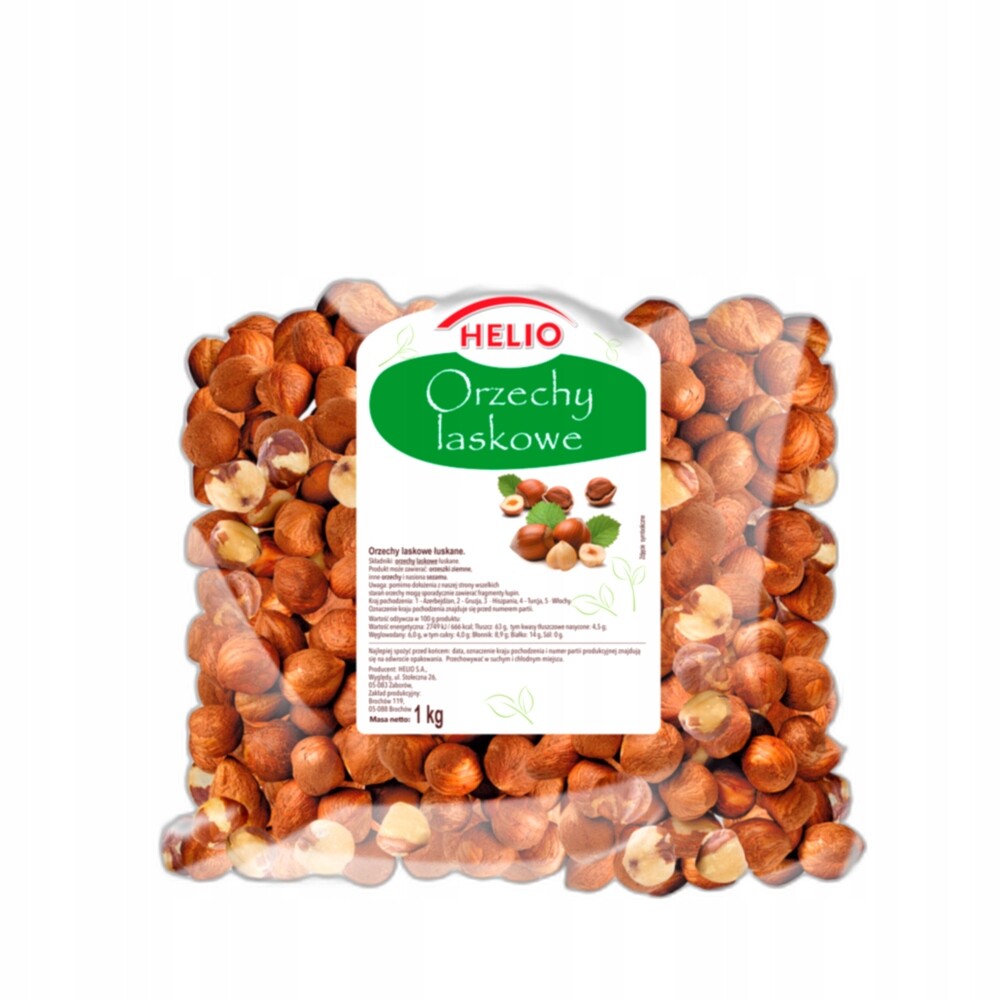 Lískové ořechy Helio 1 kg