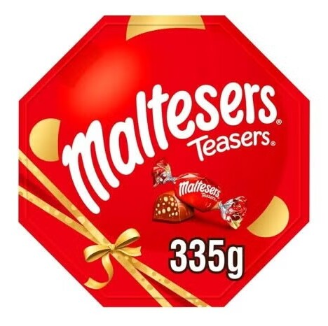 Čokoládové bonbóny s křupkami Malteser 335 g bonboniéra dárek svatý