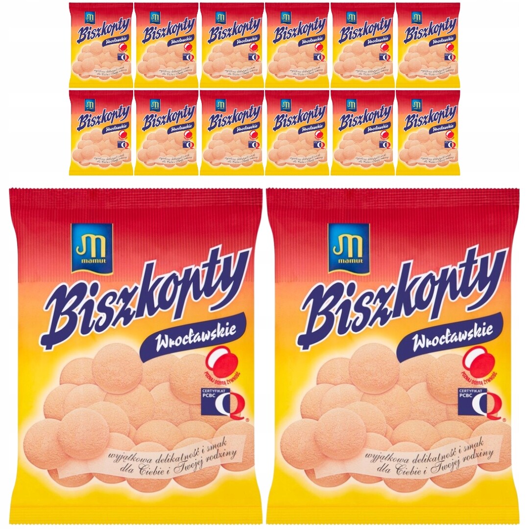 Mamut Vratislavské Piškoty 120 g x 14 kusů