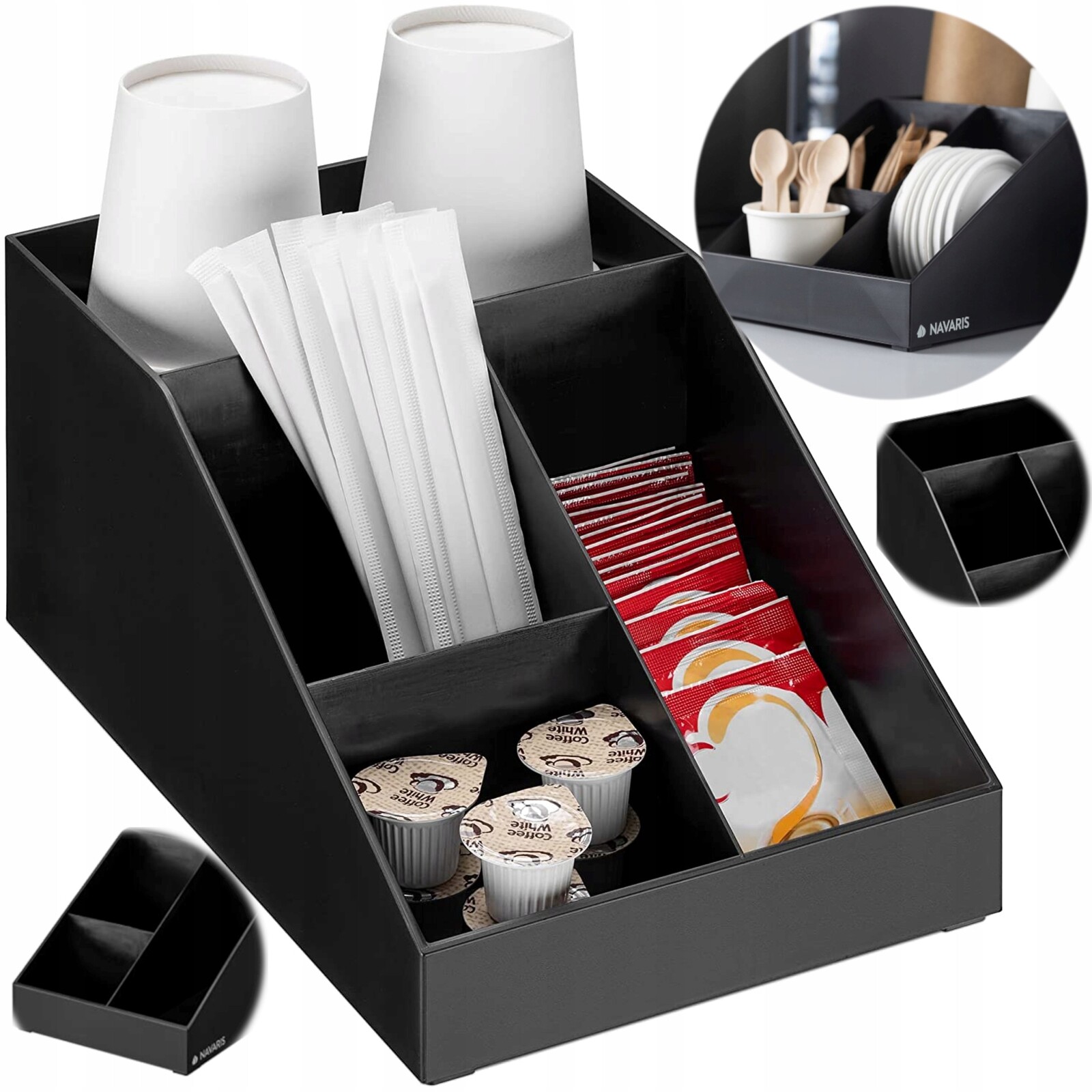 Organizér Na Čajovou Kávu, Nádobka, Šálky, Příslušenství