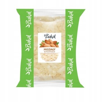 Bakal mandle plátky 1 kg Ideální pro pečivo a dezerty