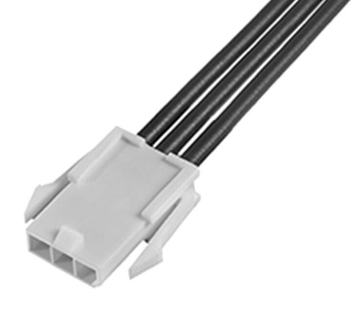 Molex 215321-2032 Wtb Cable, 3Pos Rcpt-Free End, 300Mm
