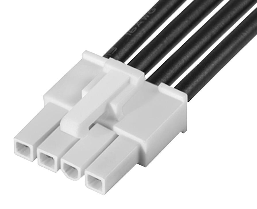 Molex 215323-2041 Wtb Cable, 4Pos Plug-Free End, 150Mm