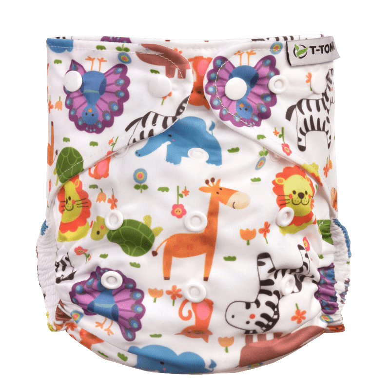 T-TOMI Plena kapsová, typ AIO - patentky, 4-15kg, Zoo