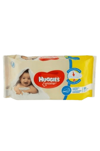 HUGGIES® Unistar vlhčené ubrousky 56 ks