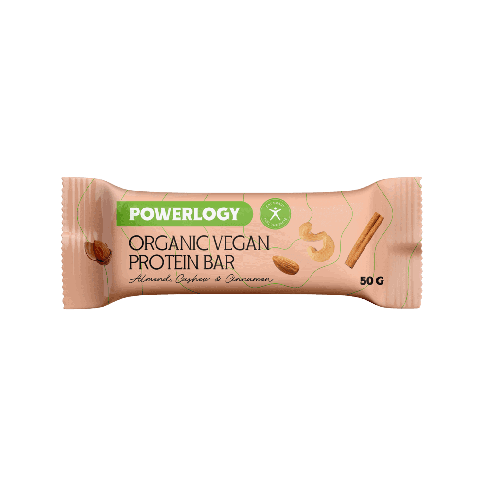 POWERLOGY Organic Vegan Protein Bar 50 g