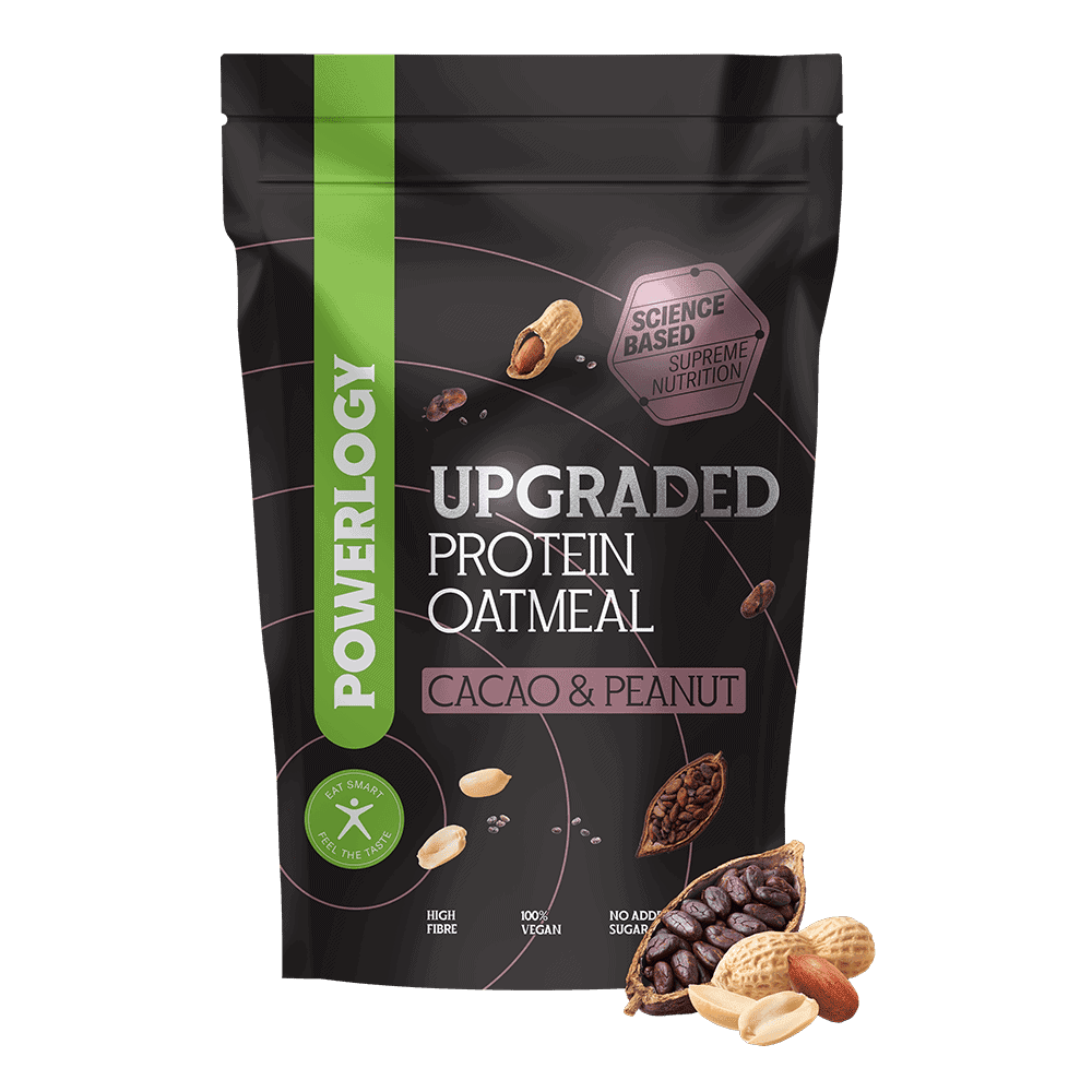 POWERLOGY Upgraded Protein Oatmeal Cacao and Peanut 350 g