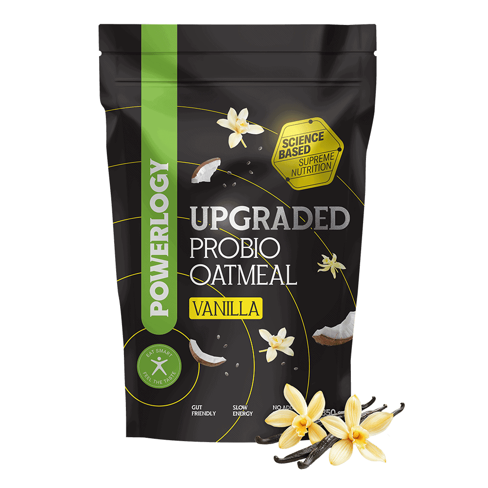 POWERLOGY Upgraded Probio Oatmeal Vanilla 350 g