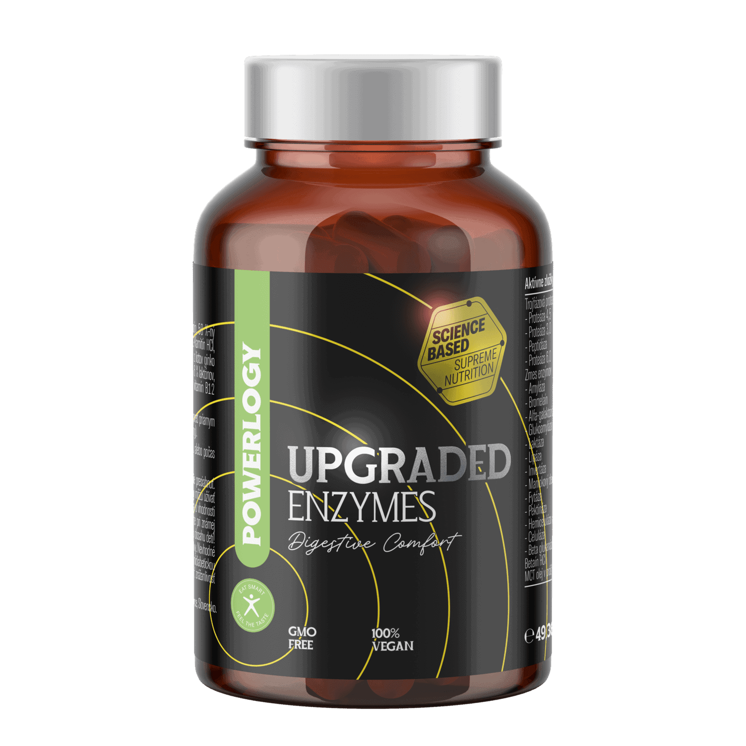 POWERLOGY Upgraded Enzymes 60 kapslí