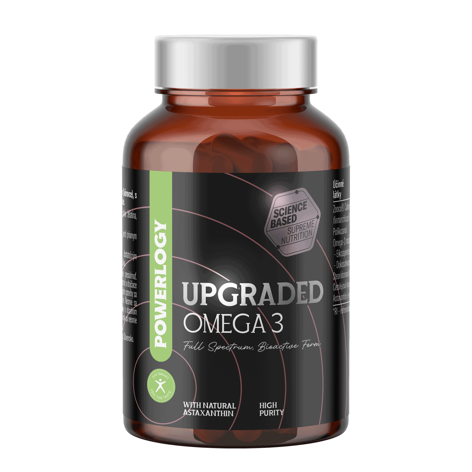 POWERLOGY Upgraded Omega 3, 60 kapslí