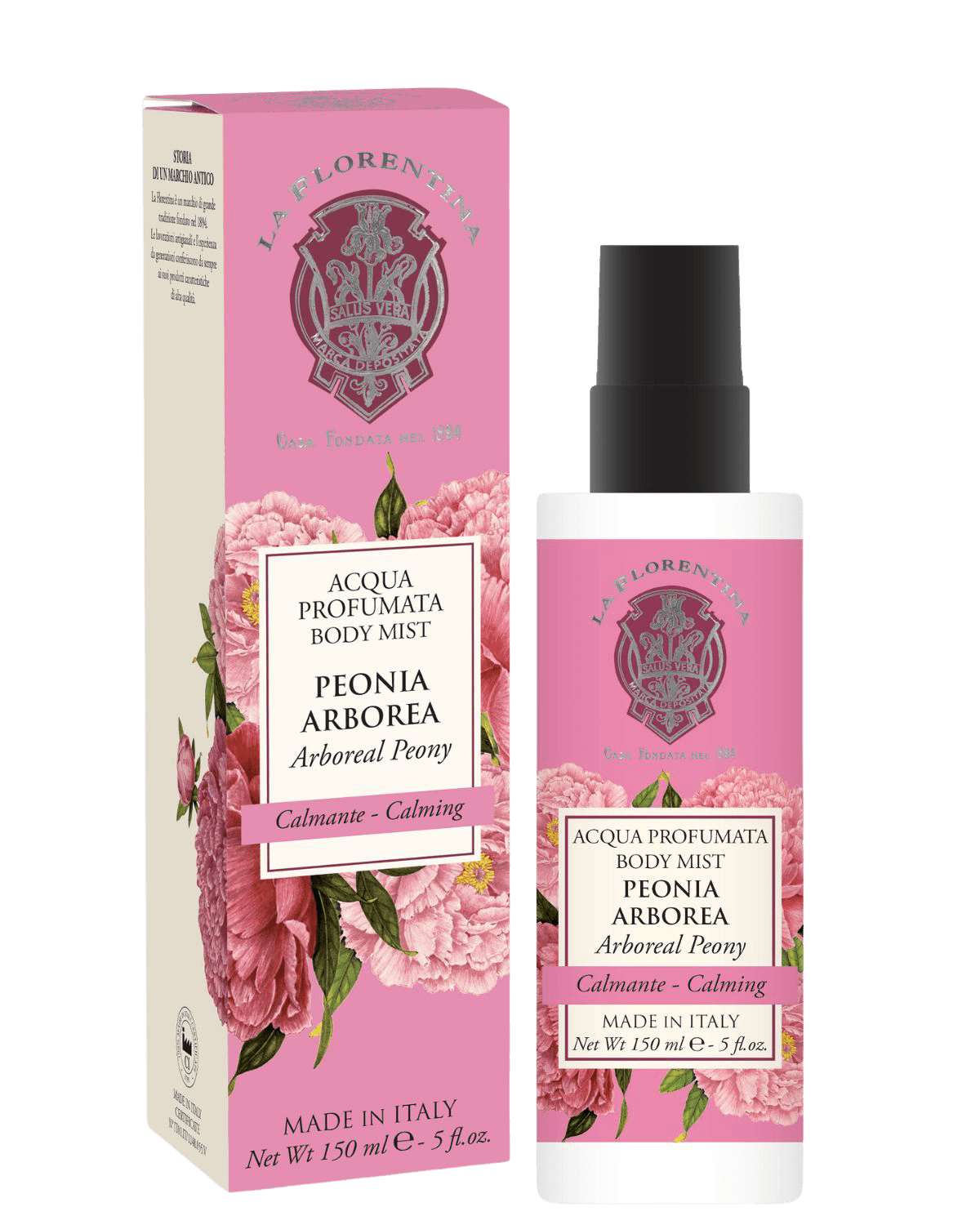 LA FLORENTINA Parfémovaná tělová voda Peonia Arborea 150 ml