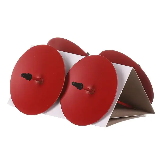 Autronic Kovový bodec 4ks CP6195-1-S4-CERVENA