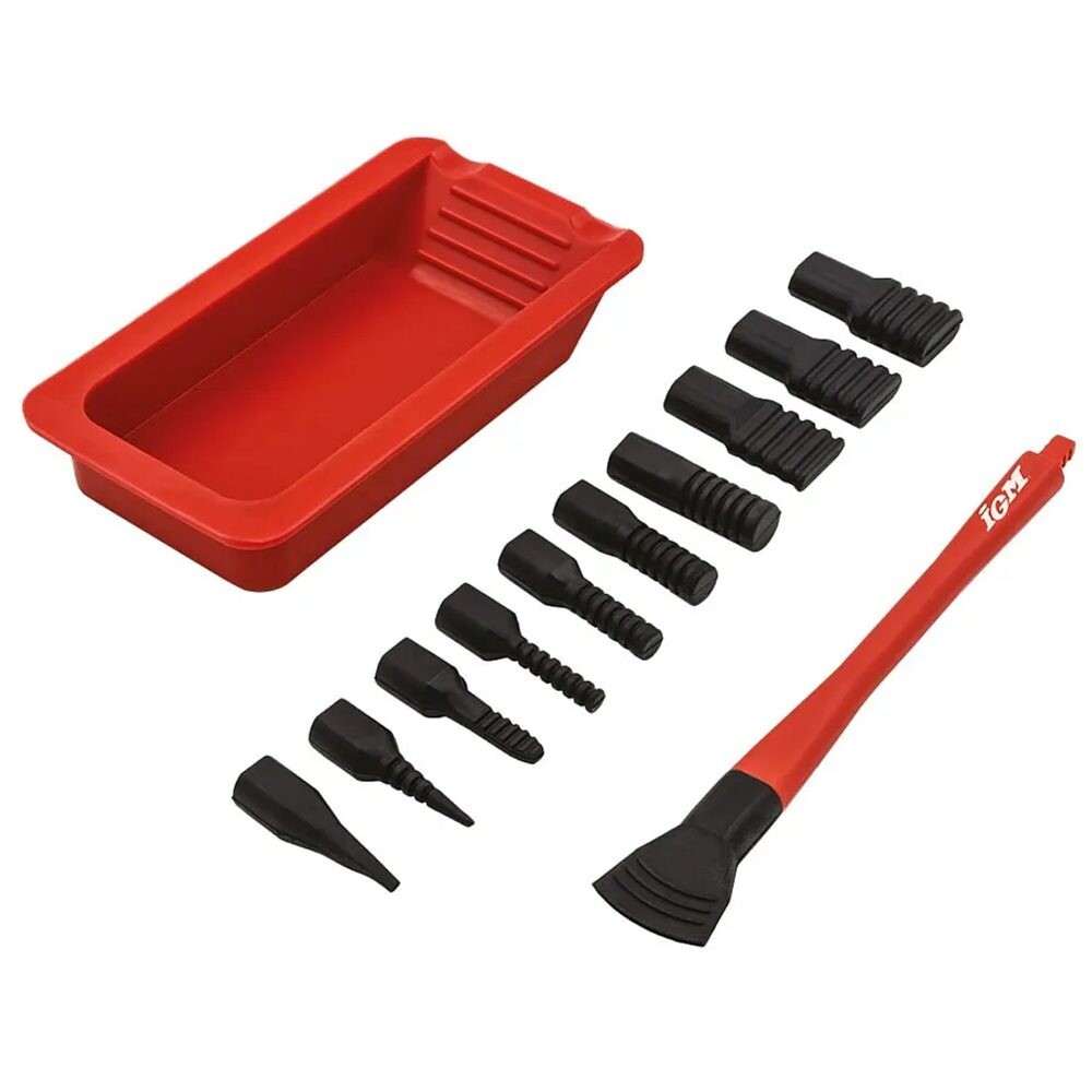 Sada silikonových aplikátorů IGM na lepení kolíků