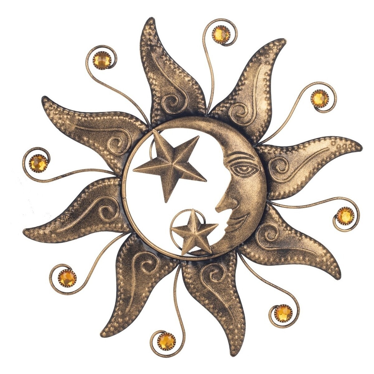 Signes Grimalt  Ornament Nástěnné Slunce A Měsíc  Černá