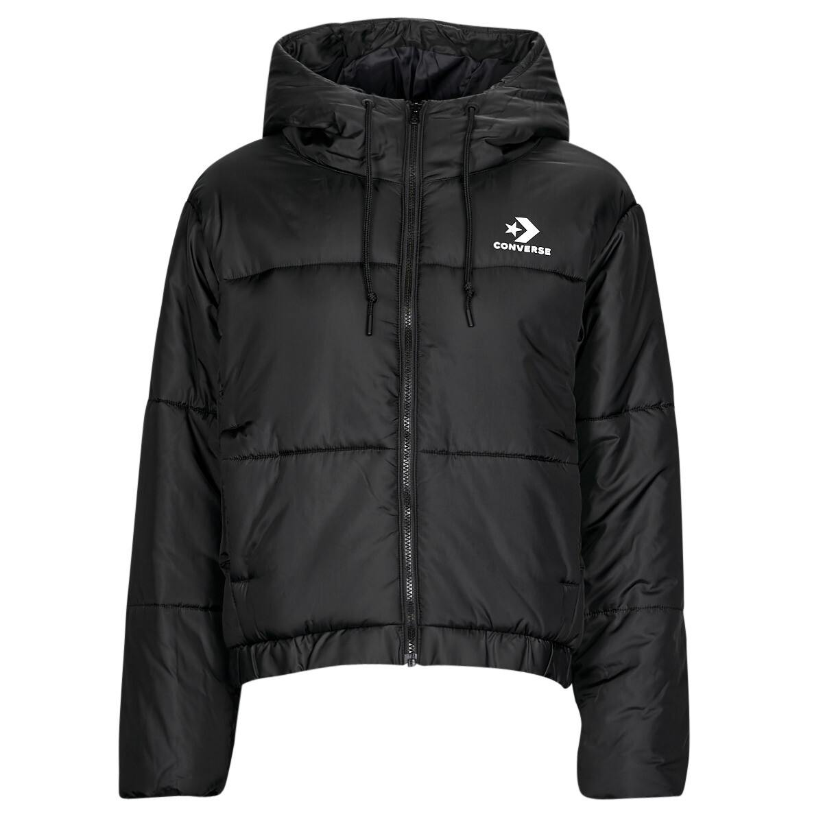 Converse  SHORT PUFFER JACKET  Černá