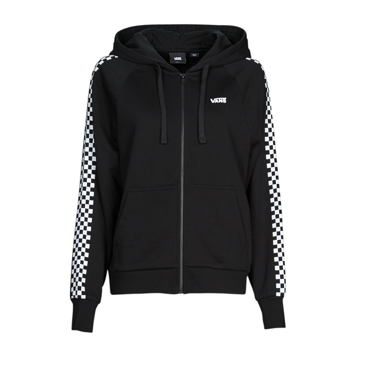 Vans  FUNNIEST TIMES LS ZIP HOODIE  Černá