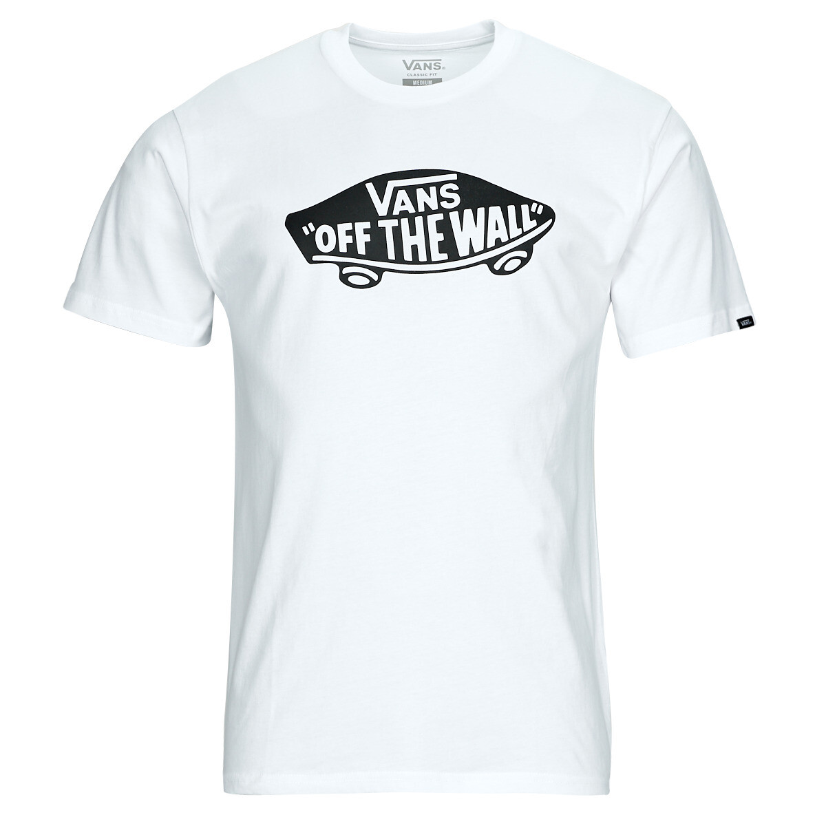 Vans  OTW CLASSIC FRONT SS TEE  Bílá