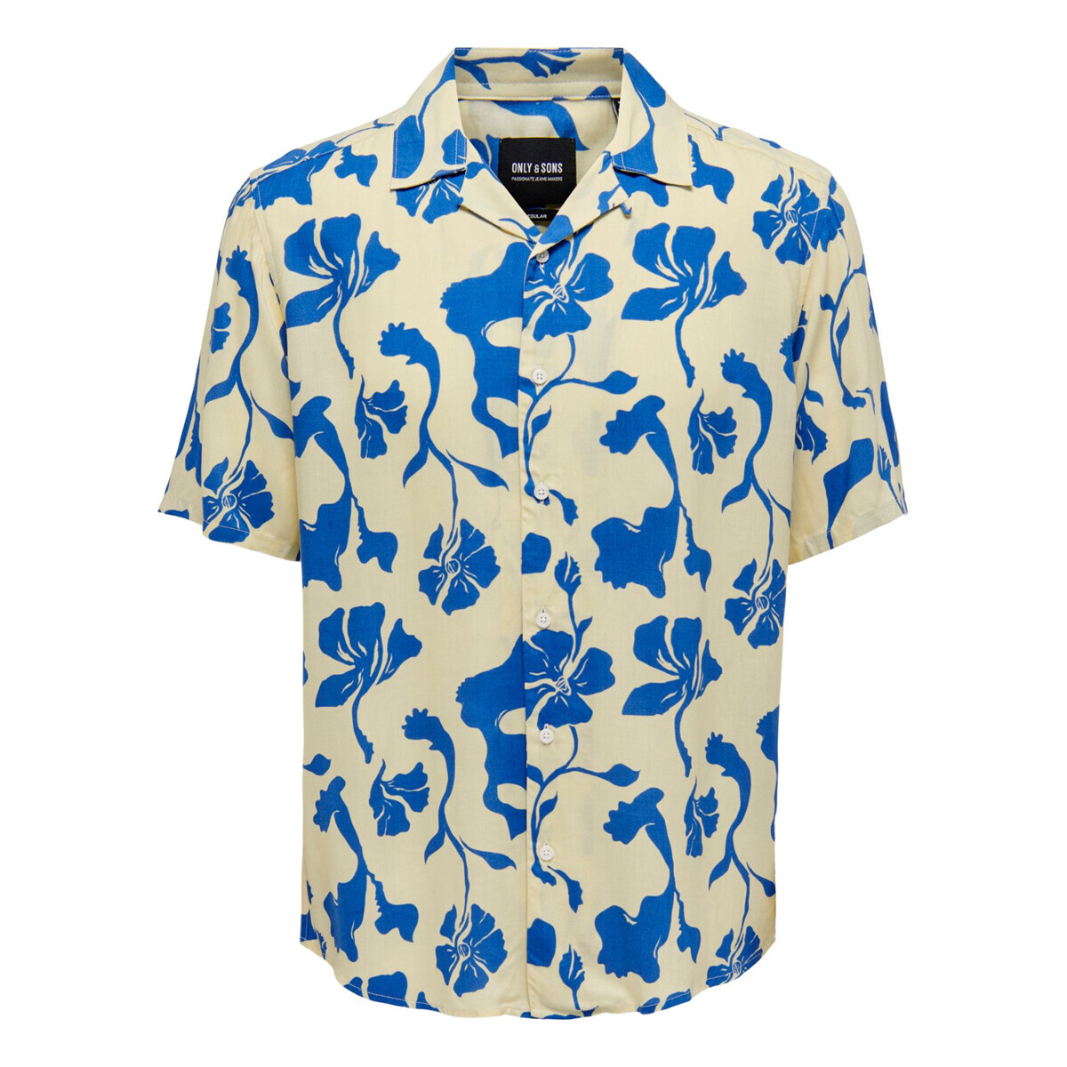 Only & Sons   ONSDASH LIFE REG VISC AOP SS SHIRT NOOS - 22024907