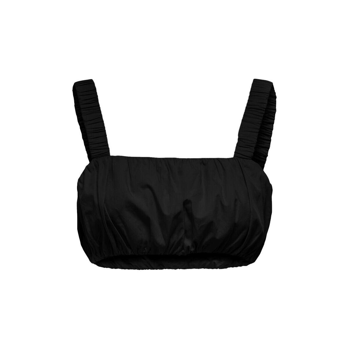 Only  15296223 - ONLPAIGE SL CROPED WVN  Černá