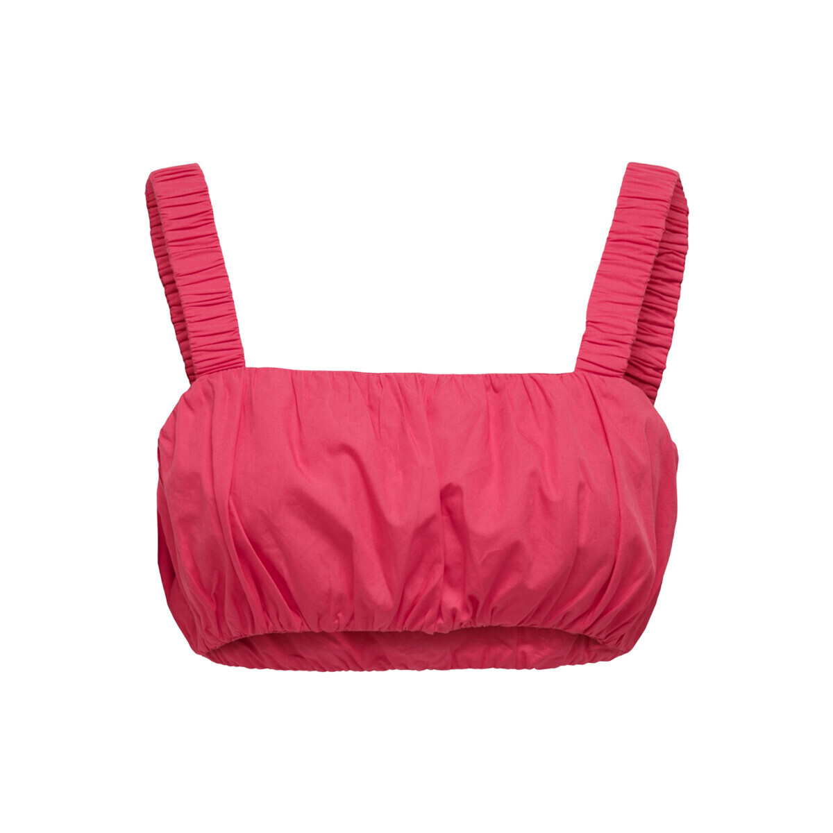 Only  15296223 - ONLPAIGE SL CROPED WVN  Červená