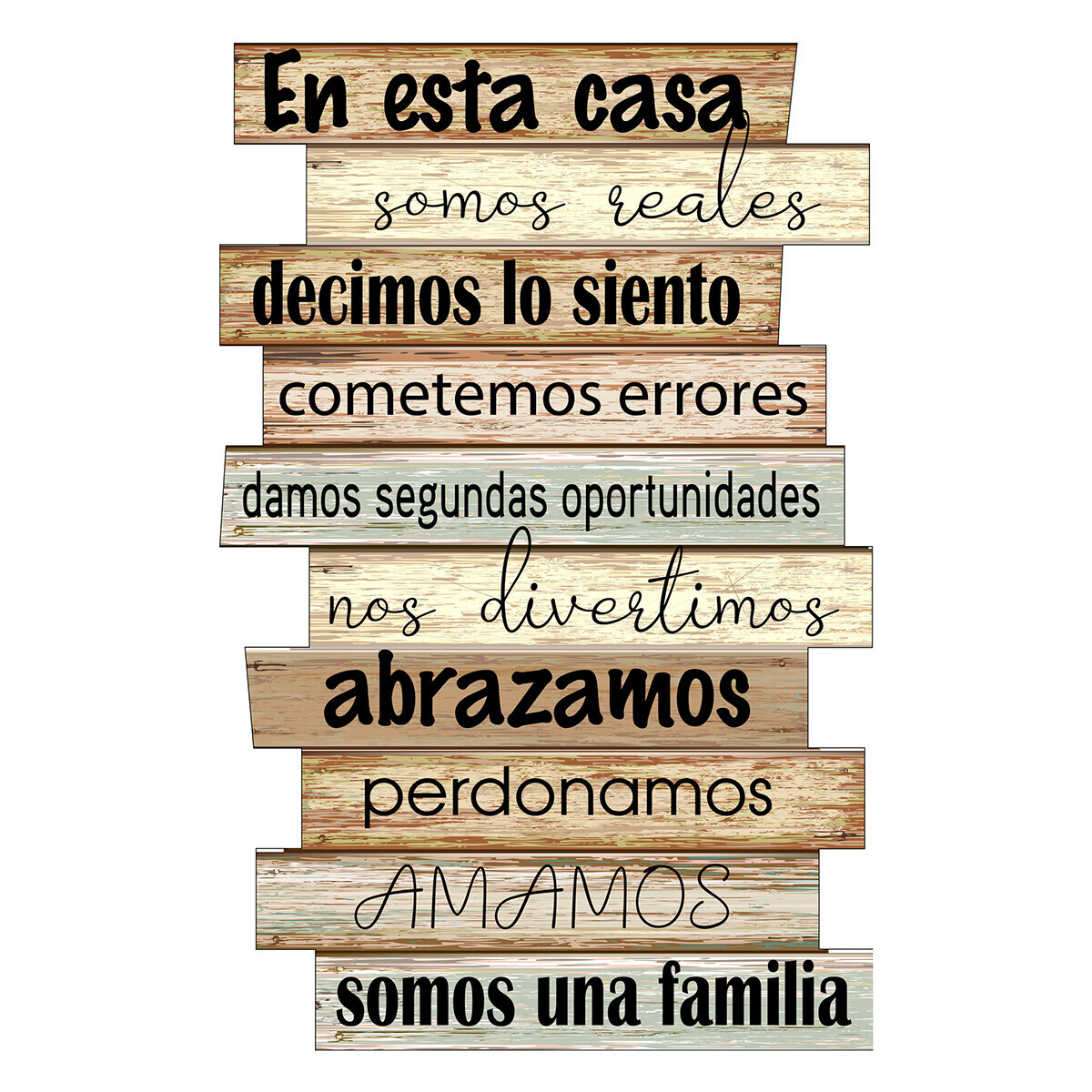 Signes Grimalt  Rodinný Nástěnný Ornament  Hnědá