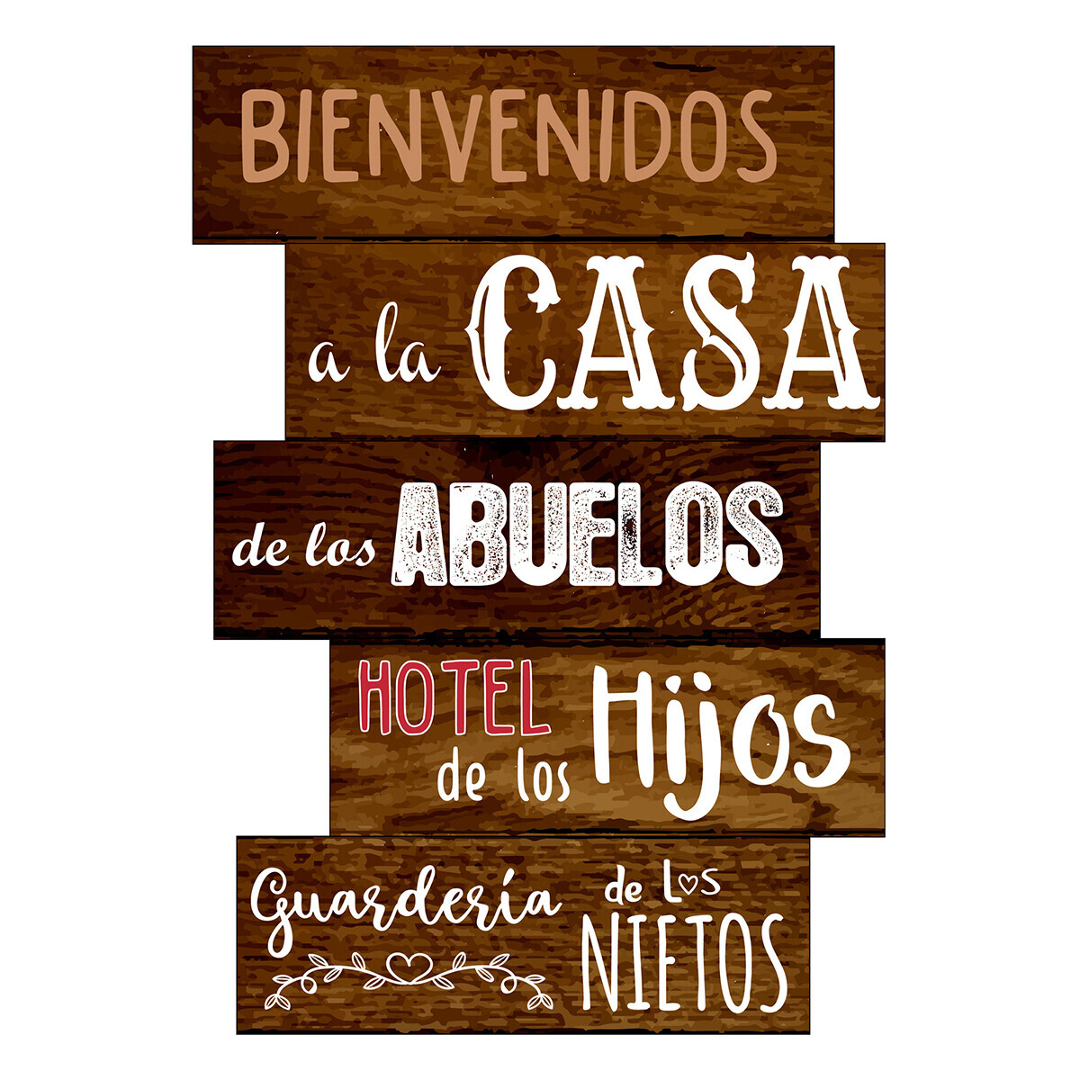 Signes Grimalt  Prarodiče House Wall Ornament  Hnědá