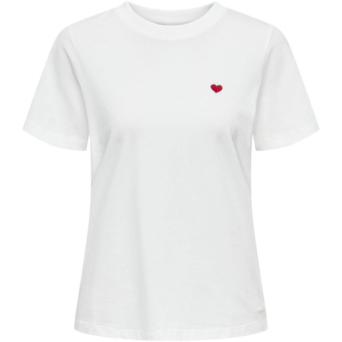 Jacqueline De Yong  JDYPISA S/S PRINT TOP JRS NOOS 15298612  Bílá