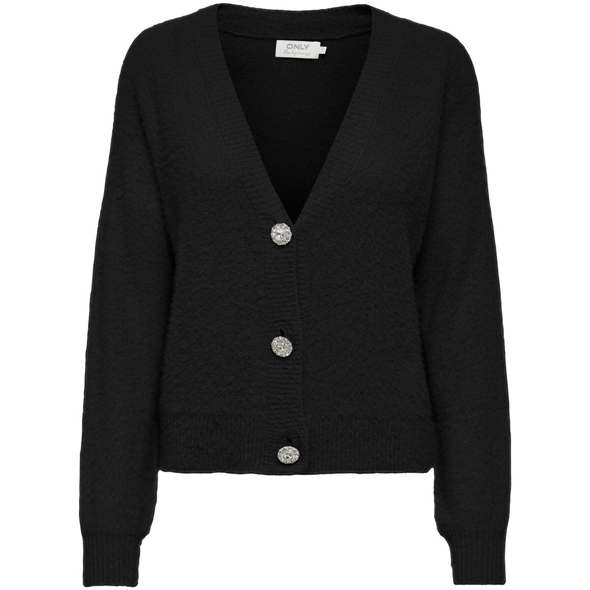 Only  ONLELLA PIUMO L/S CC KNT 15259564  Černá