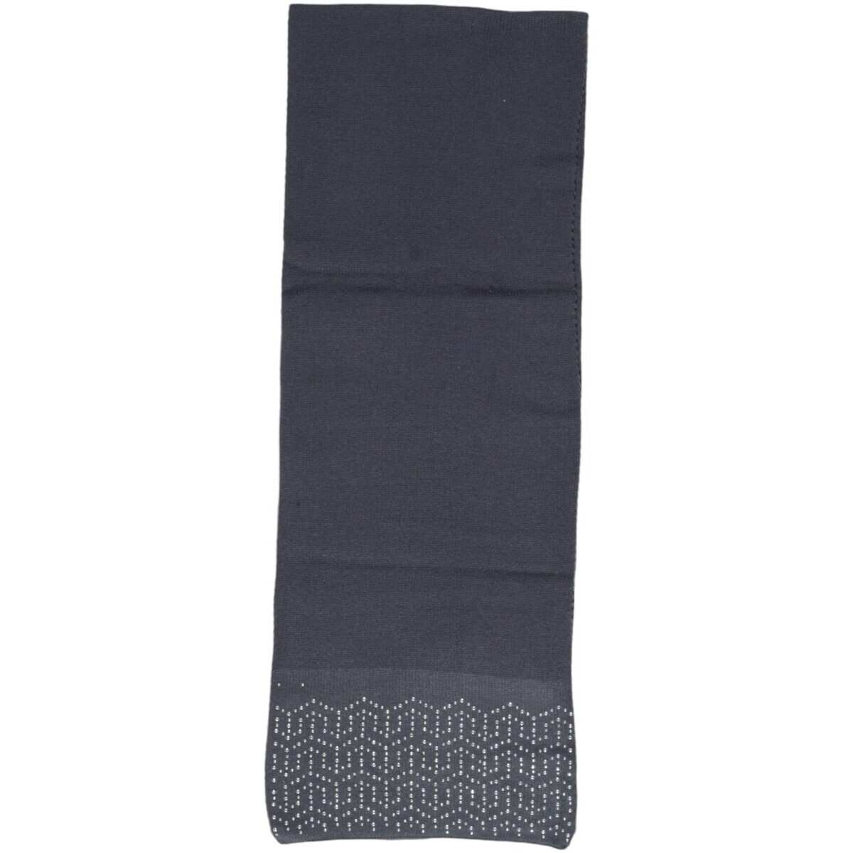 Pieces  PCNASMINE SEQUINS LONG SCARF BC 17152043  Šedá