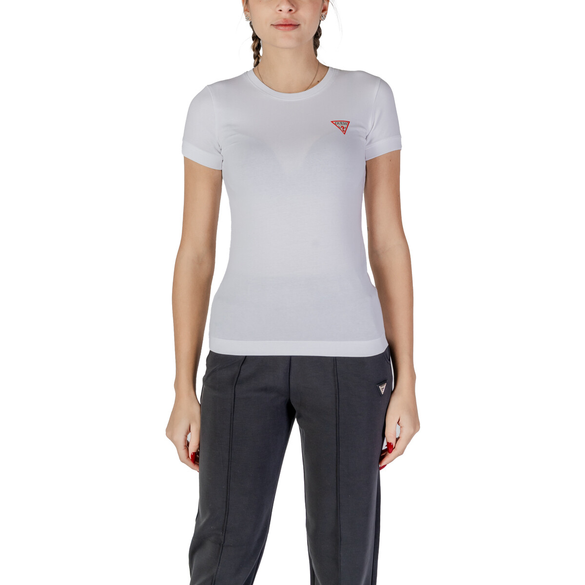 Guess  SS CN MINI TRIANGLE W2YI44 J1314  Bílá