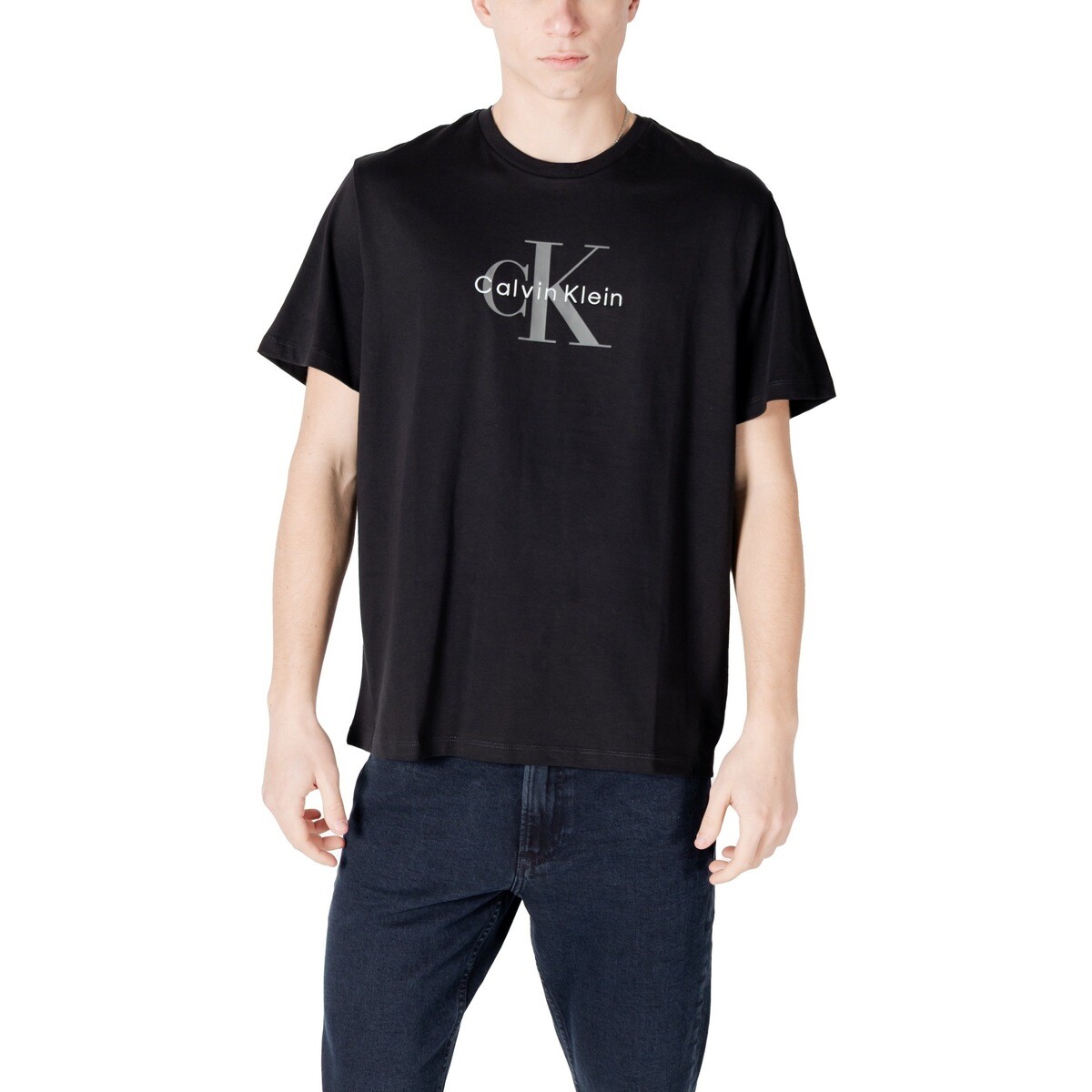 Calvin Klein Jeans  SS HERO MONOLOGO TEE LV04RB862G  Černá