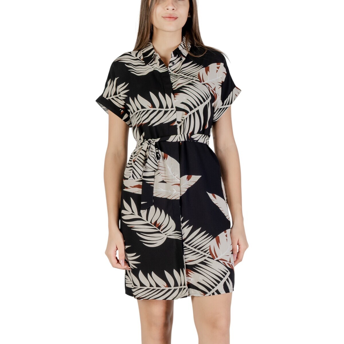 Vero Moda  Vmeasy Joy S/S Shirt Wvn Ga 10302043  Béžová