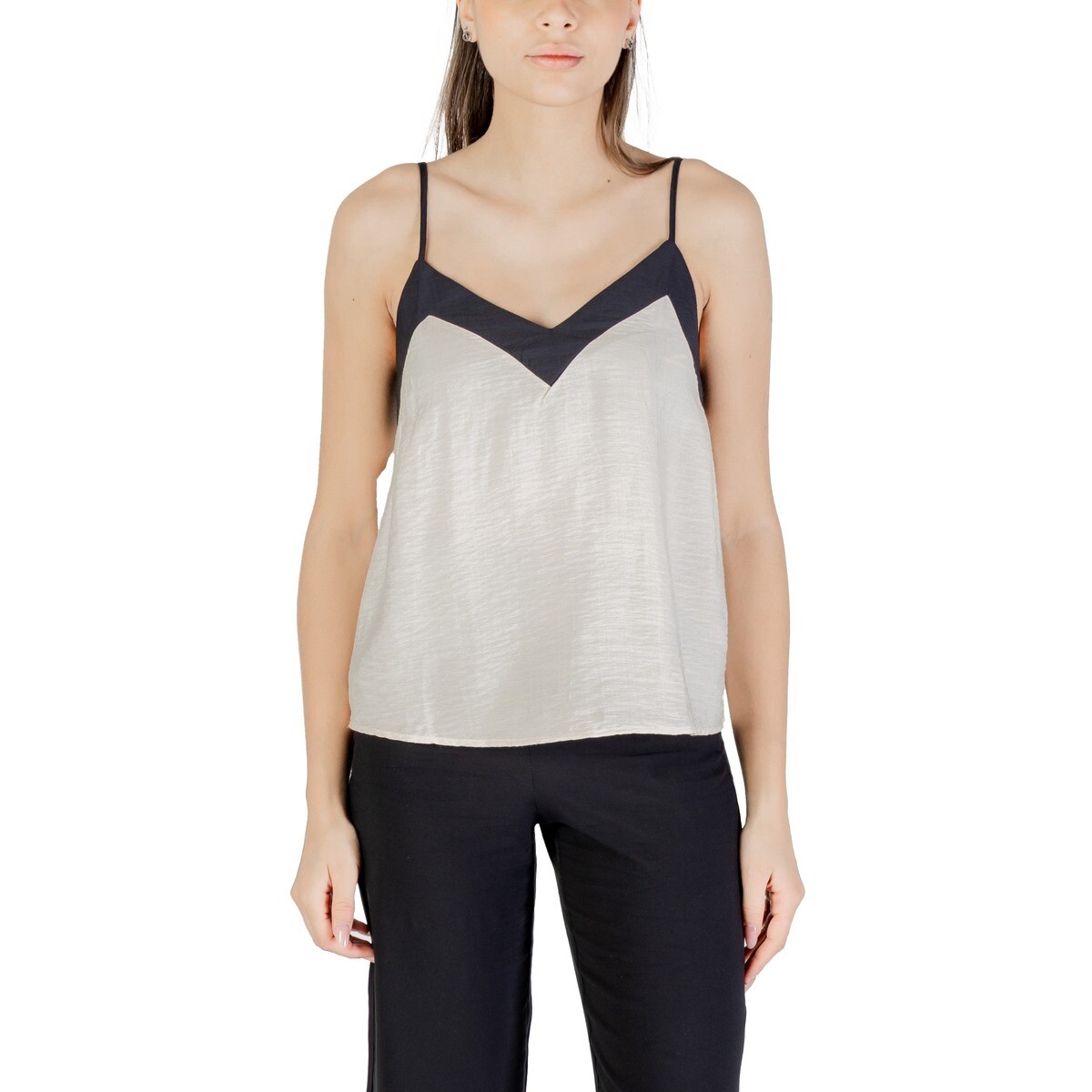 Vero Moda  Vmdenise Singlet Top Wvn Btq Ga 10329790  Bílá