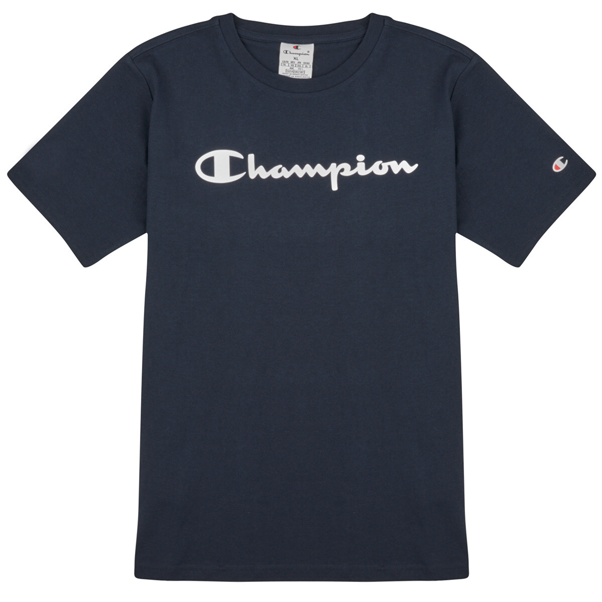 Champion  CREWNECK T-SHIRT  Tmavě modrá