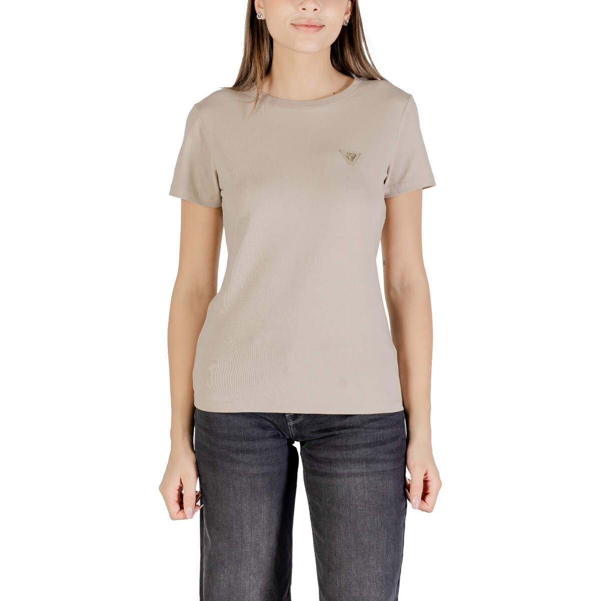 Guess  COLETTE T-SHIRT V4YI09 J1314  Béžová